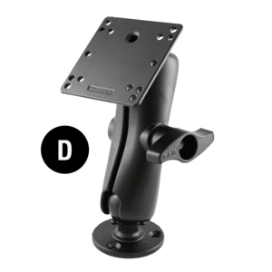 RAM Mounts Rinkiniai (dydis: D) (RAM-D-2461U-C-247-4)