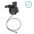 RAM Mounts GDS Uni-Conn įspaudžiama doko stotelė su spyna kairėje, USB-C maitinimas, Thin-Case dėklams (RAM-GDS-DOCKLL-U3CPU)