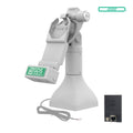 RAM Mounts GDS 7" Key-Locking Pedestal Dock with PoE for Uni-Conn Adapter, Grey (RAM-GDS-DOCKLR-D11-7-U1E-GRY)