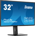 iiyama ProLite XB3270QSU-B1 32" Monitor, IPS, WQHD 100 Hz, Height-Adjustable (XB3270QSU-B1)