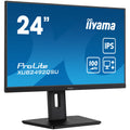iiyama ProLite XUB2492QSU-B1 24" monitorius, IPS, WQHD 100 Hz, reguliuojamas aukštis (XUB2492QSU-B1)