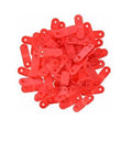 Zebra Clip Closure rinkinys, red (97032-RED)