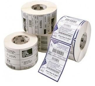 Labels, Zebra, Thermal Paper, Z-Perform 1000D, W: 38.1 mm, H: 25.4 mm, D: 127 mm, C: 25.4 mm (880595-025DU)