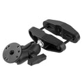 RAM Mounts Universal Post Clamp Mount (44–102 mm) with Round Plate, C-Size, Short (RAM-101U-B-247)
