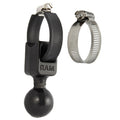RAM Mounts rutulinis pagrindas su žarnos apkaba vamzdžiams 1"–2,1" (25–53 mm), C dydis (RAM-108BU)