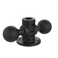 RAM Mounts dvigubo rutulio adapteris su apvaliu pagrindu, C dydis (RAM-217-1U)