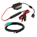 RAM Mounts GDS Modular stacionarusis įkroviklis 10–30 V su USB-A lizdu ir USB-A–DC kabeliu (RAM-GDS-CHARGE-M55-V7B1U)