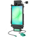 RAM Mounts Samsung Tab A11/A9 (IntelliSkin) GDS Tough-Dock doko stotelė su spyna + 2× USB-A (RAM-GDS-DOCKL-SAM80CD2U)