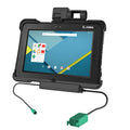RAM Mounts Zebra XSLATE L10 GDS doko stotelė su maitinimu ir 2× USB-A (RAM-HOL-ZE15PD2U)