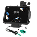 RAM Mounts rakinama Tough-Dock doko stotelė + 2× USB-A – Zebra ET4x/ET401 10" (Rugged Frame) (RAM-HOL-ZE21PD2KLU)