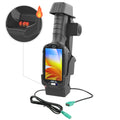 RAM Mounts Zebra TC8300 Form-Fit doko stotelė su maitinimu + USB-A, šildomi kontaktai (RAM-HOL-ZE26PDHU)
