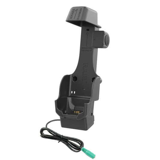 RAM Mounts Form-Fit powered dock with heated pins for Zebra TC8300 – alternative view