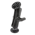 RAM Mounts Composite Double Ball Mount with Two Round Plates, C-Size, Medium (RAP-101U)