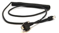 Zebra USB kabelis, fiksuojama jungtis, spiralinis, skirtas VC70 (CBA-UF2-C12ZAR)