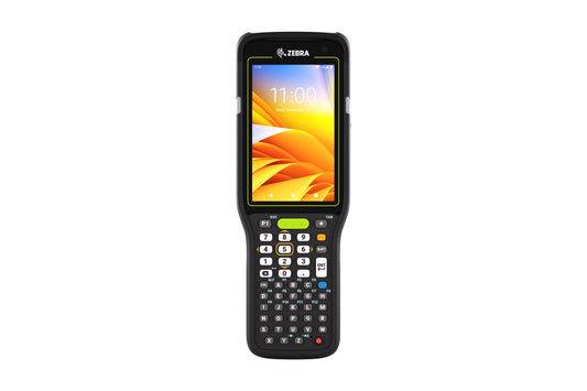 Zebra MC3400 rugged keypad mobile computer, straight shooter, 47-key alphanumeric keypad (MC3401-0S1M54SS-A6) – front view