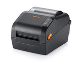 BIXOLON XD5-43IId 4-inch direct thermal desktop label printer, black (XD5-43IIdEBK/BEG) – front view