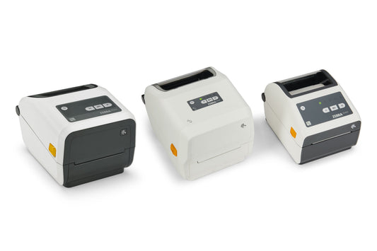 Zebra ZD421c-HC healthcare ribbon cartridge label printer, white, 203 dpi, USB + Ethernet (ZD4AH42-C0EE00EZ) – ZD400 healthcare series