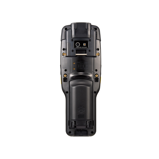 M3 Mobile UL20X (4G LTE) rugged Android mobile computer, 28-key numeric keypad, SE5800 long-range 2D imager (U20X4C-QICFRS-HF) – back view