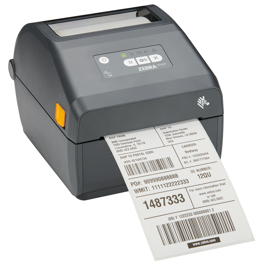 Zebra ZD421d desktop label printer, one of the models in our which label printer for which job shortlist