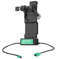 RAM Mounts GDS Uni-Conn planšetės doko stotelė + USB-A, atleidimo svirtis, spyna kairėje (RAM-GDS-DOCKLL-U1CDU)