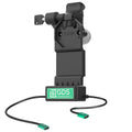 RAM Mounts GDS Uni-Conn planšetės doko stotelė + USB-C, atleidimo svirtis, spyna kairėje (RAM-GDS-DOCKLL-U1CP-CU)