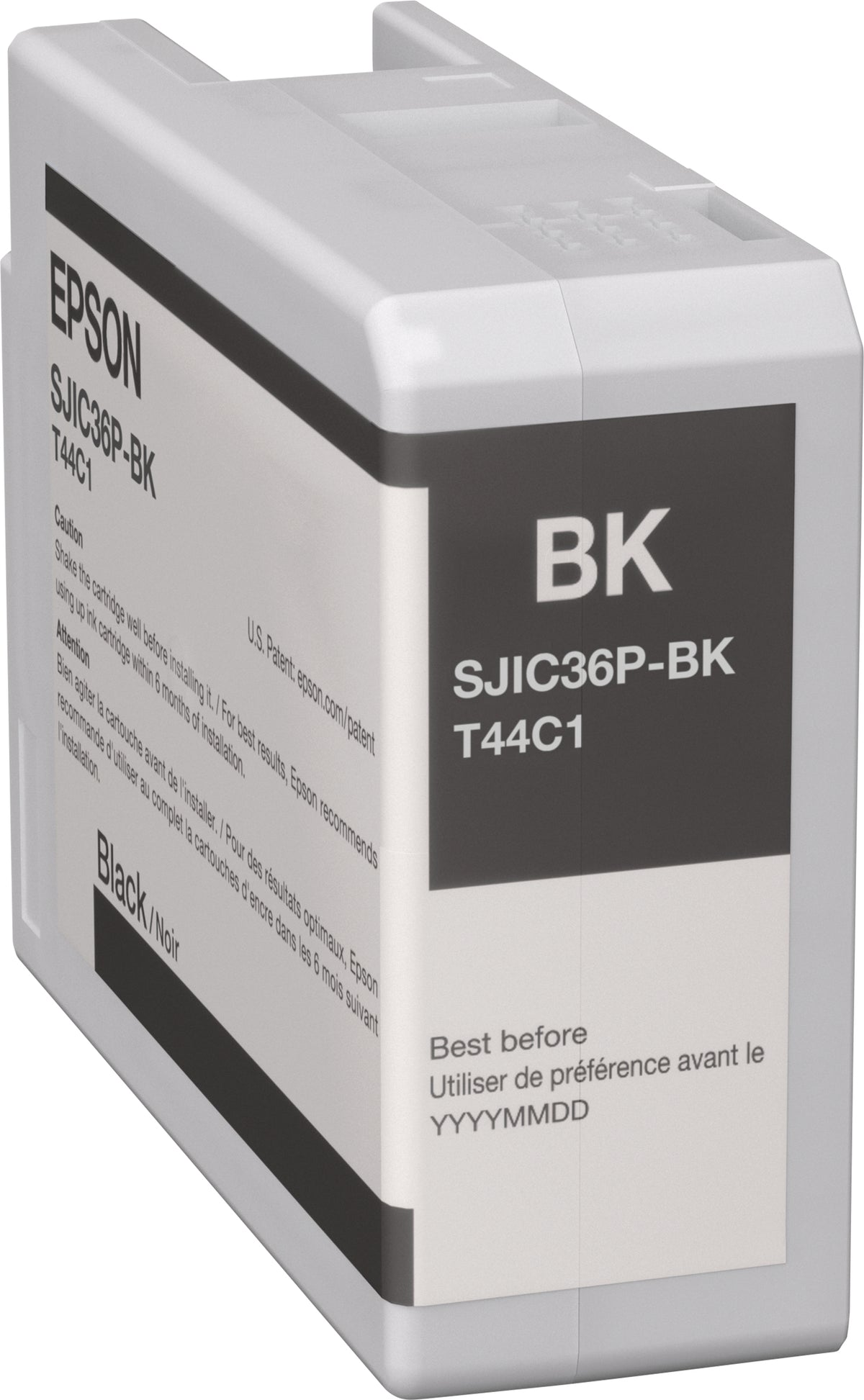 Epson SJIC36P(K) black ink cartridge C13T44C140 for ColorWorks C6000/C6500