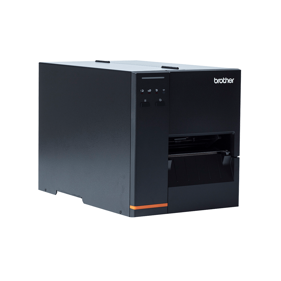 Brother TJ-4005DN industrial label printer – left side view