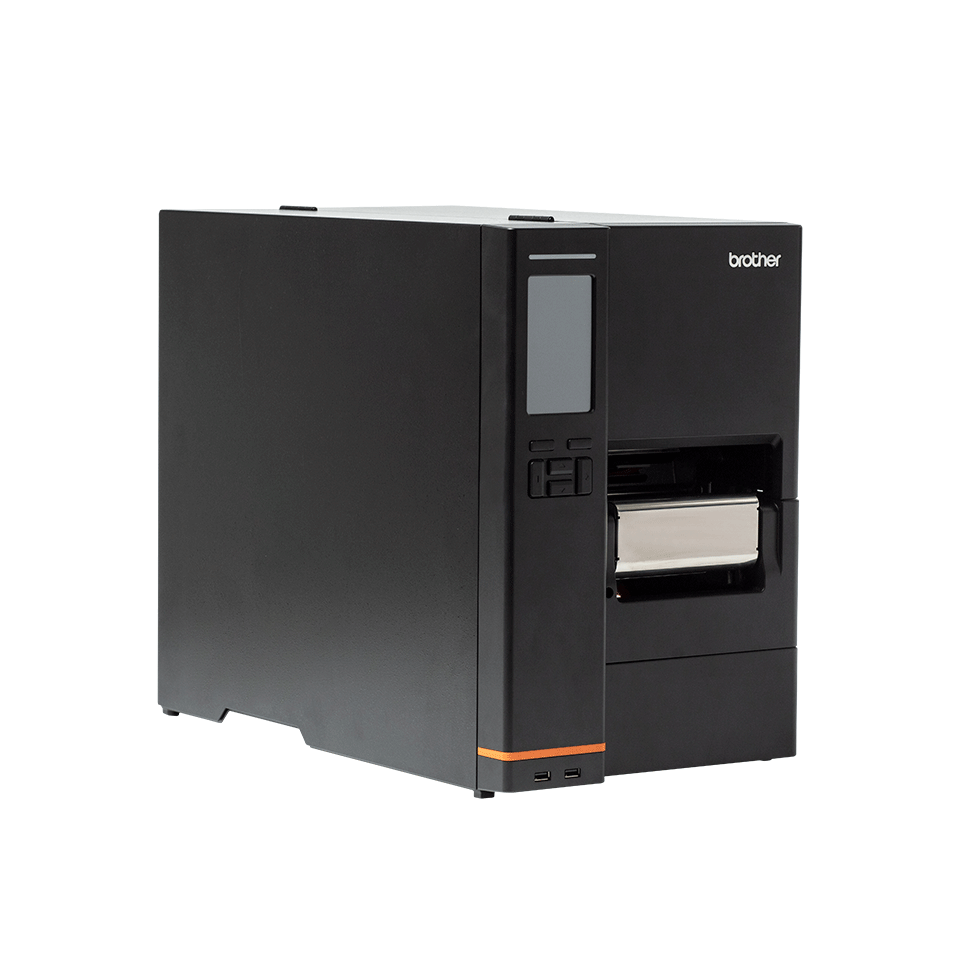 Brother TJ-4422TN industrial label printer – right side view