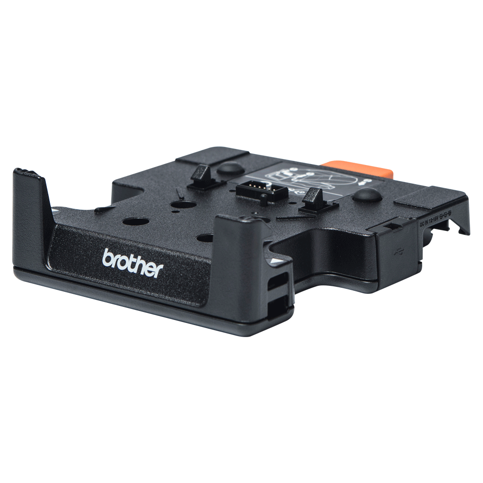 Brother PA-CR-002A vehicle mounting cradle – left view