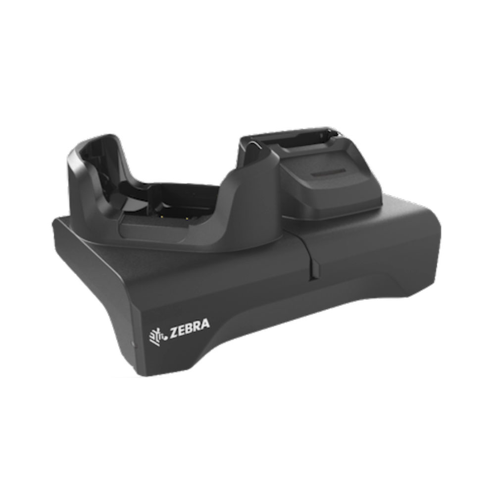 Zebra CRD-NGTC5-2SC1B single-slot charging cradle kit with spare battery slot for TC53 TC58