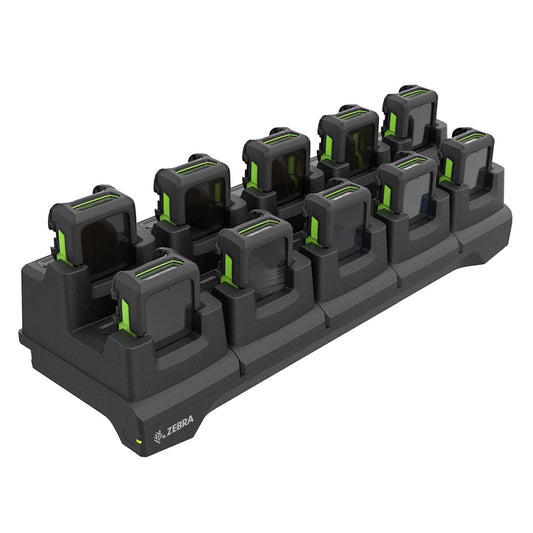 Zebra CRD-WS5X-10SCV-01 10-slot charging cradle for WS50 converged wearable computer