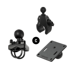 RAM Mounts base (size: C) (RAM-218-1U)