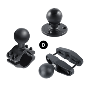 RAM Mounts pagrindas (dydis: D) (RAM-D-254-WD1U)