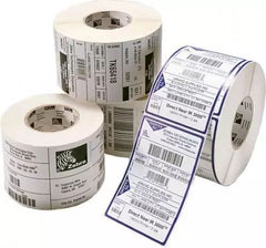 Labels, Zebra, Synthetic, PolyPro 3000T Gloss, W: 101.6 mm, H: 152.4 mm, D: 127 mm, C: 25.4 mm (3012964)
