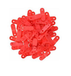 Zebra Clip Closure rinkinys, red (97032-RED)