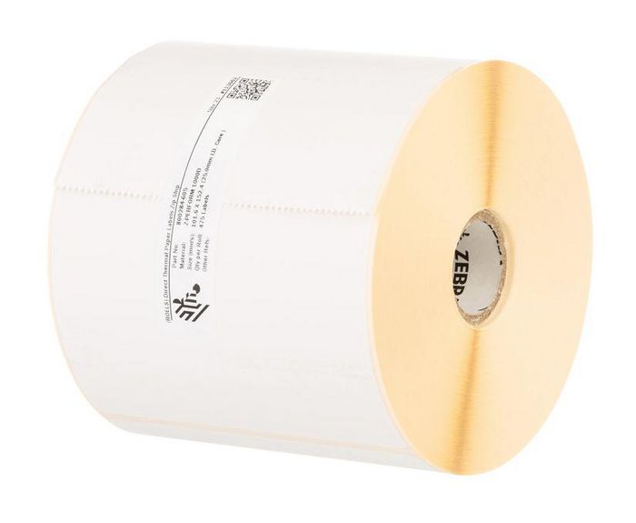Labels, Zebra, Thermal Paper, Z-Perform 1000D, W: 76.2 mm, H: 50.8 mm, D: 39.88 mm, C: 19 mm (3013759)