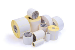 Labels, Zebra, Thermal Paper, Z-Perform 1000D, W: 104.78 mm, H: 161.93 mm, D: 127 mm, C: 25.4 mm (3007558-T)