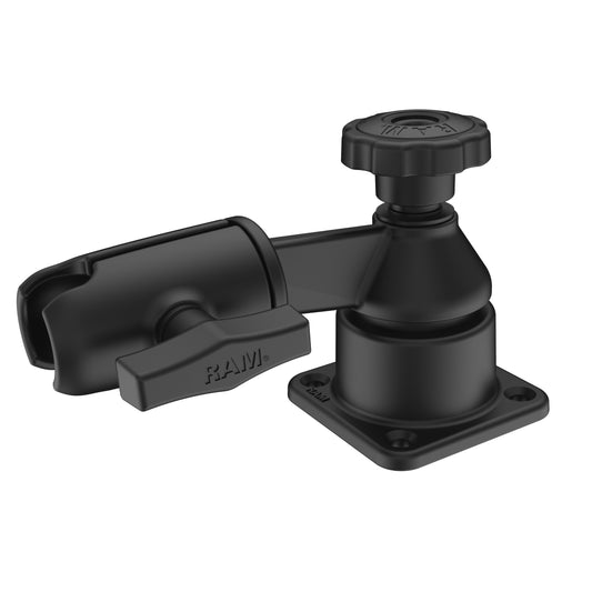 RAM Mounts horizontal 6 inch swing arm mount with C-size swivel socket RAM-109HS-4U – product photo