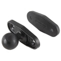 RAM Mounts spaustuvo rutulinis pagrindas kvadratiniams stulpams iki 64 mm, be varžtų, C dydis (RAM-247U-25NH)