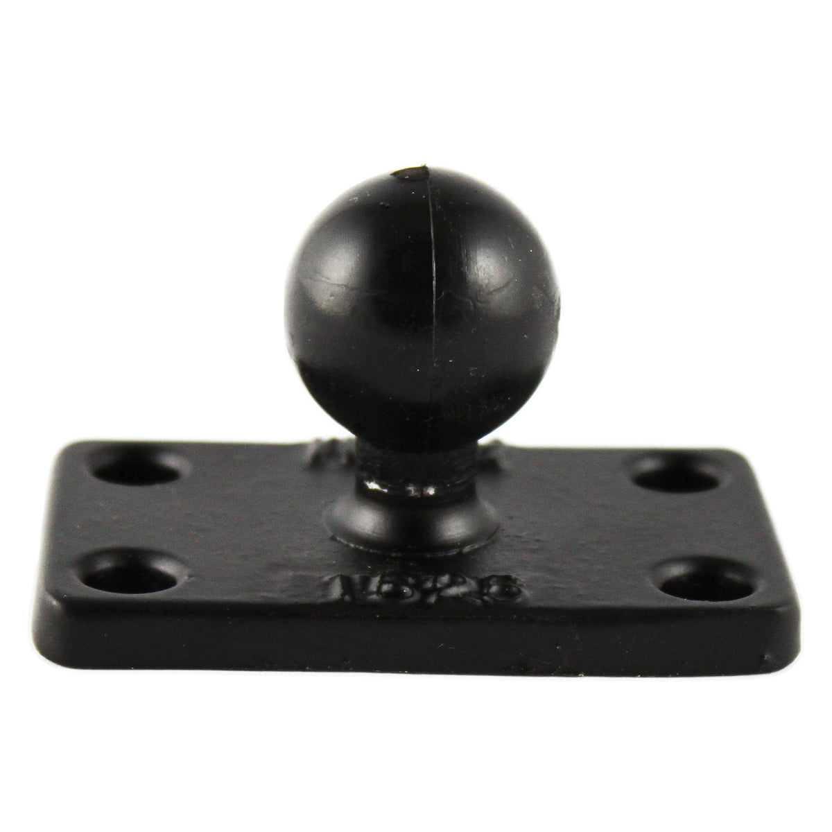 RAM Mounts B-size ball base with rectangular 1" x 2" 4-hole plate (RAM-B-202U-1525) – product photo