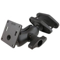 RAM Mounts laikiklis su 4" (102 mm) stovo spaustuvu ir VESA 75 × 75 mm plokšte, D dydis (RAM-D-2461U-C-247-4)