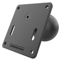 RAM Mounts plienu sustiprinta VESA 75 × 75 mm plokštė su rutuliu, D dydis (RAM-D-2461U-IN1)