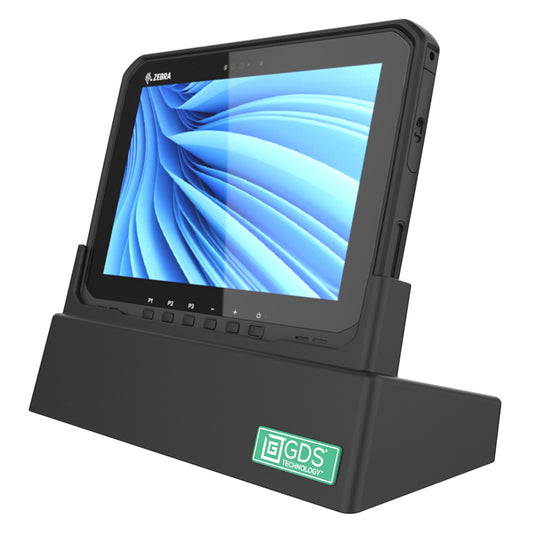 RAM Mounts RAM-DOCK-ZE25U desktop dock for Zebra ET60 ET65 with USB-C USB-A and RJ45