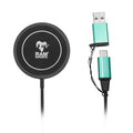 RAM Mounts Qi2 15W Wireless Charger, IP67, MagSafe-Compatible (RAM-GDS-CHARGE-W2M)