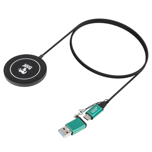 RAM Mounts Qi2 15W wireless charger, IP67, MagSafe-compatible – alternative view