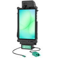 RAM Mounts Samsung Tab A11/A9 (IntelliSkin) GDS Tough-Dock doko stotelė + 2× USB-A (RAM-GDS-DOCK-SAM80CD2U)