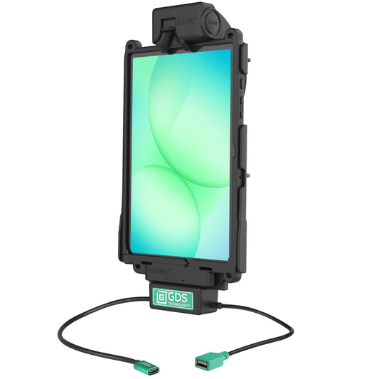 RAM Mounts GDS Tough-Dock + Single USB-A for Samsung Tab A11+ and A9+ in IntelliSkin – product photo