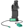 RAM Mounts GDS Uni-Conn planšetės doko stotelė + 2× USB-A, atleidimo svirtis (RAM-GDS-DOCK-U1CD2U)