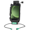 RAM Mounts Samsung Tab Active5 ir 3 rakinama GDS Tough-Dock doko stotelė + viena USB-A jungtis (RAM-GDS-DOCKL-SAM62CDU)