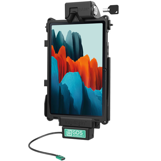 RAM Mounts Locking GDS Tough-Dock for Samsung Tab S7/S9/S9 FE/S10 FE/S10 Lite – product photo